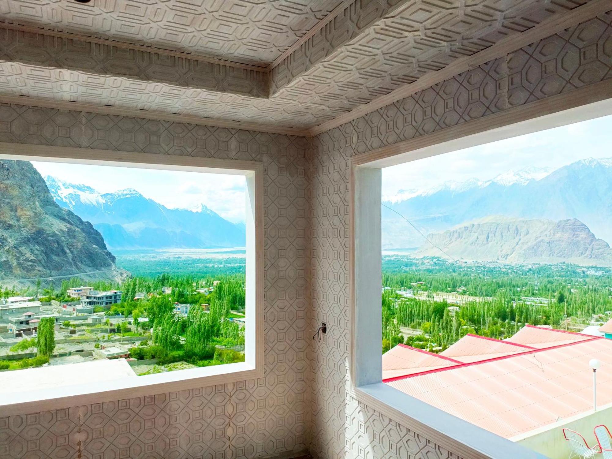 Hotel Mountain Lodge Skardu Exterior foto