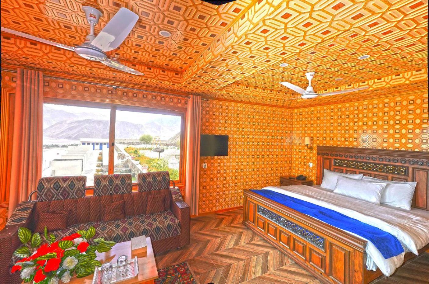 Hotel Mountain Lodge Skardu Exterior foto